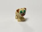 Lego nieuw beige mopshond / pug met groene denneboom bril, Kinderen en Baby's, Speelgoed | Duplo en Lego, Ophalen of Verzenden