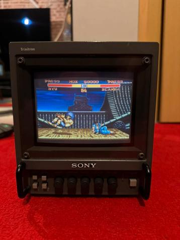 Sony PVM-6041QM 6 Zoll CRT + BNC Scart Adapter Retro Gaming beschikbaar voor biedingen