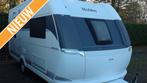 Hobby Excellent 460 SL, Caravans en Kamperen, Caravans, Schokbreker, Hobby, Treinzit, Tot en met 3