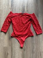 Rode body, Verzenden, Lange mouw, Maat 36 (S), Gedragen