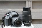 Canon 4000D slechts 332! clicks 2 Canon lenzen Wifi +fototas, Spiegelreflex, Canon, Zo goed als nieuw, 4 t/m 7 keer