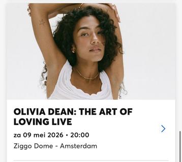 Olivia Dean - Ziggo Dome Amsterdam te koop beschikbaar voor biedingen