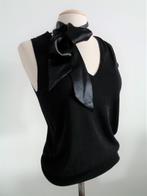 Taifun top met zijden strik, wol, viscose, maat 38 Nieuw, Ophalen of Verzenden, Nieuw, Maat 38/40 (M), Zwart