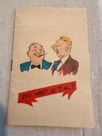 NSB boekje - Zeg, weet je 't al?, Ophalen of Verzenden, Nederland, Boek of Tijdschrift