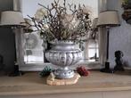 Prachtige oude gietijzeren tuin urn/meloen vaas / plantenpot, Ophalen