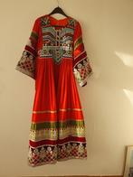 Prachtige Afghaanse Jurk met Borduurwerk, Kleding | Dames, Jurken, Ophalen of Verzenden, Nieuw, Oranje, Onder de knie