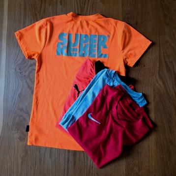 Dry fit merk sport shirts draagmaat 152 164 beschikbaar voor biedingen