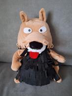 Handpop Wolf Fabeltjeskrant ca. 30 cm, Ophalen of Verzenden, Zo goed als nieuw, Overige typen