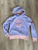 Paars met roze sweater van Trollkids maat 140, Ophalen of Verzenden, Gebruikt, Meisje, Trui of Vest