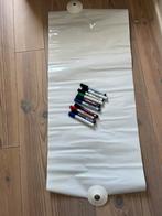 Whiteboard sticker (incl. 10 stiften), Ophalen of Verzenden, Nieuw
