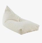 JOTEX XL beanbag in teddystof, Ophalen, Nieuw, Wit, Vierkant