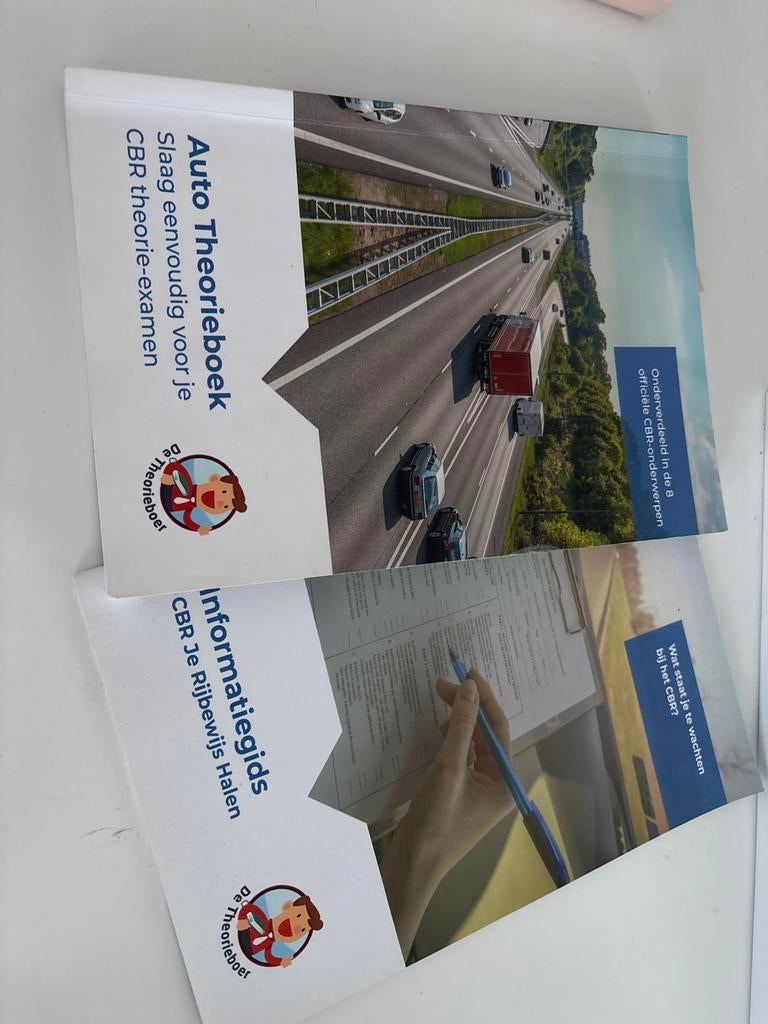 Theorieboeken Auto - Goede Staat, Ophalen of Verzenden