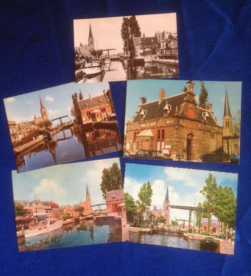 Ansichtkaarten Leidschendam sluis (5 kaarten), Verzamelen, Ansichtkaarten | Nederland, Ongelopen, Zuid-Holland, 1960 tot 1980