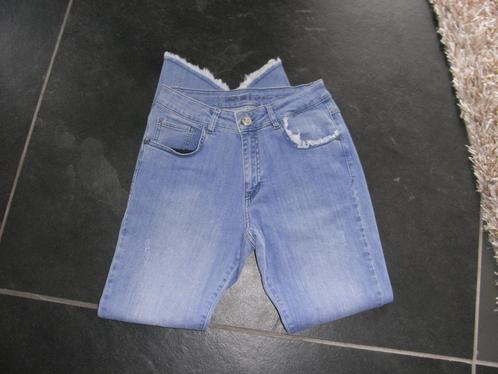 jeans/spijkerbroek PARA MI mt 36/38 lengte 30 apart detail, Kleding | Dames, Spijkerbroeken en Jeans, Zo goed als nieuw, W28 - W29 (confectie 36)