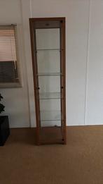 Mooi vitrine kast 4 glazen plankjes in de kast verlichting🎄, Huis en Inrichting, Ophalen, 200 cm of meer, 50 tot 100 cm, Zo goed als nieuw