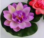 Realistische Waterlelie (Paars - 17,5 cm) [B-182], Tuin en Terras, Vijver-toebehoren, Ophalen, Gebruikt, Vijverbak