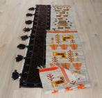 Oosterse Toran/Tentkleed en 2 x Kelim Scandinavisch vintage., Ophalen, Gebruikt, Minder dan 50 cm, Rechthoekig
