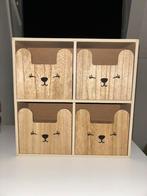 Houten kastje met lades kinderkamer, Ophalen of Verzenden, Zo goed als nieuw, Minder dan 150 cm, Minder dan 100 cm