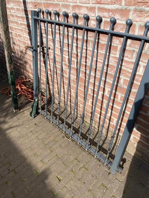 Loop Sierpoort 110 cm bij 110 cm, Tuin en Terras, Tuinpoorten, Gebruikt, Looppoort, IJzer, 100 tot 150 cm, 100 tot 150 cm, Ophalen
