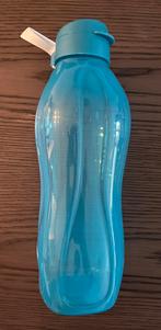 Tupperware Drinkfles/Fles met click sportdop 2 liter, Ophalen of Verzenden, Blauw