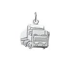 Zilveren vrachtwagen DAF model hanger - NIEUW -, Sieraden, Tassen en Uiterlijk, Kettinghangers, Overige voorstellingen, Nieuw