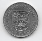 Jersey 10 new pence 1975 KM# 33, Verzenden, Overige landen, Losse munt