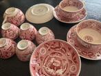 Antieke serviesdelen sociëte ceramique tea drinker, Antiek en Kunst, Verzenden