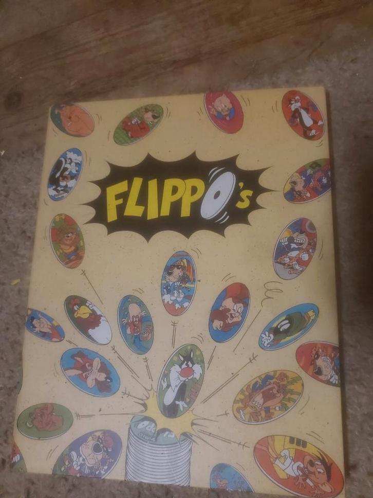 Flippo's Map 1 & 2 - Looney Tunes, Verzamelen, Flippo's, Map, Album of Poster, Looney Tunes, Met verzamelmap(pen), Ophalen of Verzenden