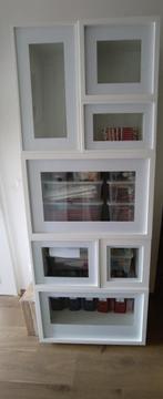 Ikea Ps 2012 vitrinekast, Huis en Inrichting, Kasten | Vitrinekasten, Ophalen, Met plank(en), Gebruikt, Glas
