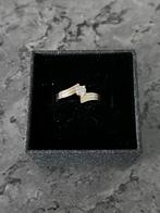 585/14k Gouden Ring met 0.15ct Diamant 2.3gr, Ophalen of Verzenden, Dame, Goud, Goud