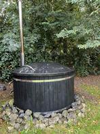 Hottub houtgestookt met polyester binnenkant 2m diameter, Tuin en Terras, Bubbelbaden en Hottubs, Ophalen, Gebruikt, Filter, Vast
