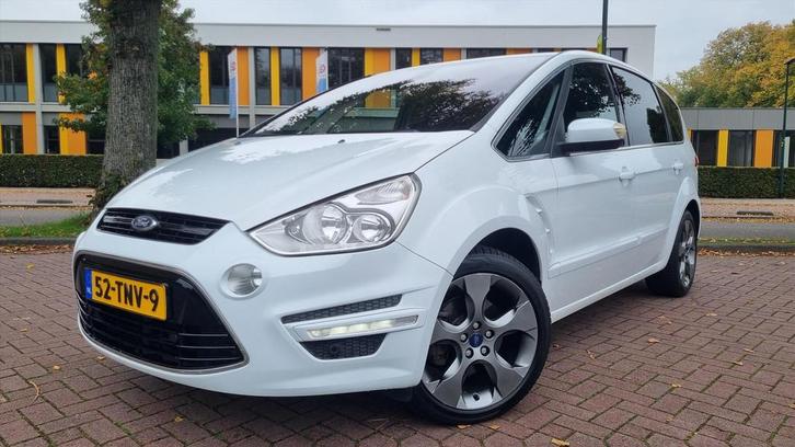 FORD S-Max 1.6 Ecoboost 160pk 7-pers Titanium Pano/Navi, Auto's, Ford, Te koop, S-Max, ABS, Airbags, Airconditioning, Bluetooth