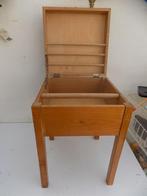 Haagse school Kruk/opbergmeubel in Berlage-stijl 1930, Ophalen of Verzenden, Gebruikt