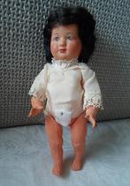 Oud Celluloid Frans popje. Petit collin., Verzamelen, Poppen, Ophalen of Verzenden, Gebruikt, Pop