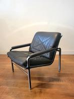 Mid Century Modern fauteuil van André Vandenbeuck 1960, Huis en Inrichting, Ophalen, Gebruikt, 75 tot 100 cm, Metaal