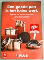 Actie Plus Zwilling Pannenzegeltjes (nog 12 stuks), Plus, Ophalen