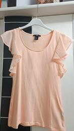 Blousje met Volant mouw maat XS, H&M, Nieuw, Ophalen of Verzenden, Korte mouw
