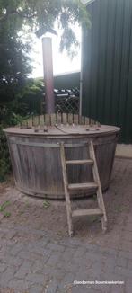 Redwood hot-tub, Tuin en Terras, Bubbelbaden en Hottubs, Ophalen, Gebruikt, Filter, Inbouw