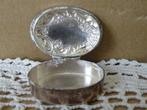 Antiek zilveren pillendoosje antiek zilveren snuifdoosje 925, Antiek en Kunst, Antiek | Goud en Zilver, Ophalen of Verzenden, Zilver