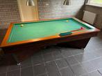 Biljart 2.39 x 1.34 incl keus ballen lampen en borstel, Sport en Fitness, Biljarten en Poolen, Ophalen, Zo goed als nieuw, Biljarttafel