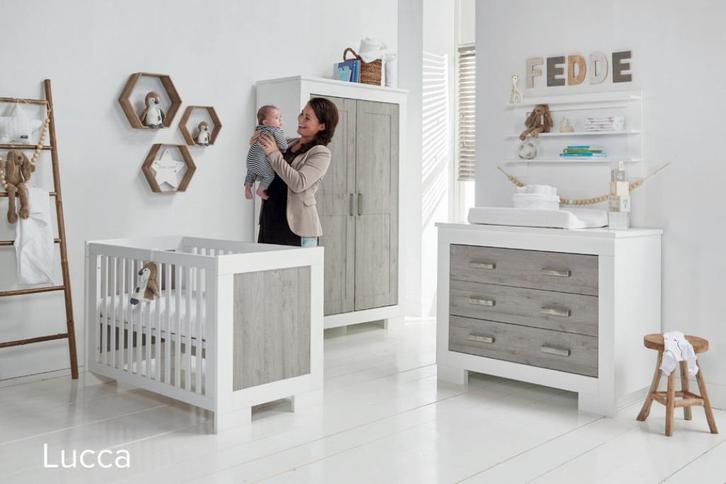 complete babykamer TWF Lucca, Kinderen en Baby's, Kinderkamer | Complete kinderkamers, Gebruikt, Jongetje of Meisje, Ophalen