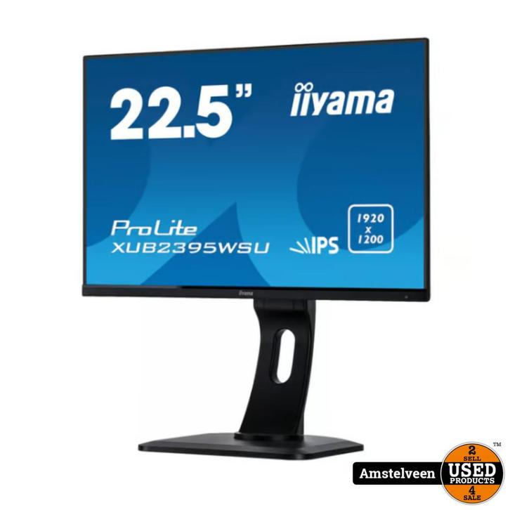 Iiyama Prolite XUB2395WSU Led Monitor 22.5-inch Black | Nieu, Computers en Software, Monitoren, Nieuw