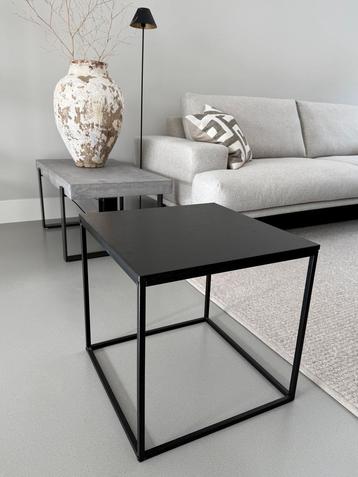 Bijzettafel, salontafel, tafeltje zwart *HIT* beschikbaar voor biedingen