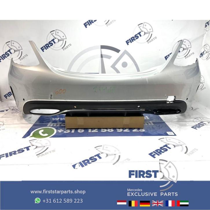 W205 FACELIFT AMG ACHTERBUMPER + DIFFUSER ORIGINEEL Mercedes, Auto-onderdelen, Carrosserie en Plaatwerk, Bumper, Mercedes-Benz