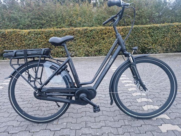 Elektrische fiets VanDijck (Bafang midden Motor)Weinig km, Fietsen en Brommers, Fietsen | Dames | Damesfietsen, Zo goed als nieuw