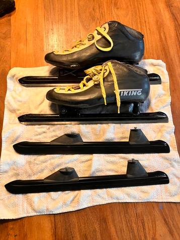 Viking Marathon klapschaatsen maat 43 + extra ijzers beschikbaar voor biedingen