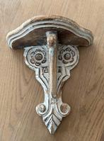 Vintage houten wandconsole, Antiek en Kunst, Ophalen of Verzenden