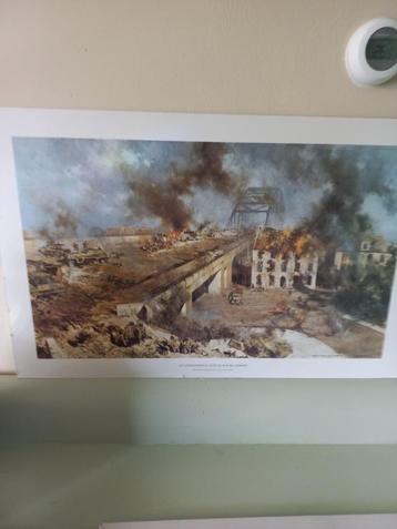 Afbeelding brug bij Arnhem 1944 WO2  David Shepherd!! beschikbaar voor biedingen