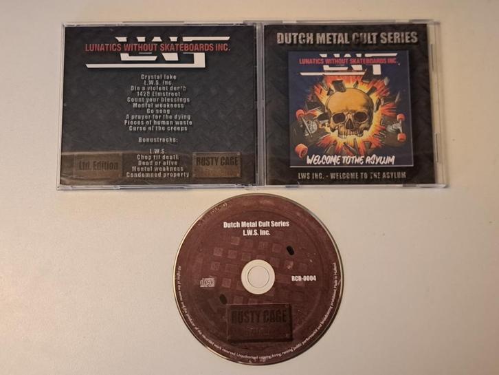 L.W.S. Inc.* – Welcome To The Asylum, Cd's en Dvd's, Cd's | Hardrock en Metal, Gebruikt, Ophalen of Verzenden
