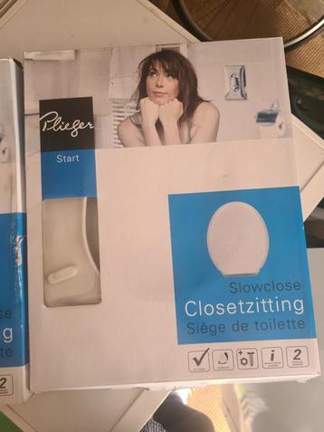 Nieuwe Plieger slowclose toiletbril – 2 stuks beschikbaar voor biedingen